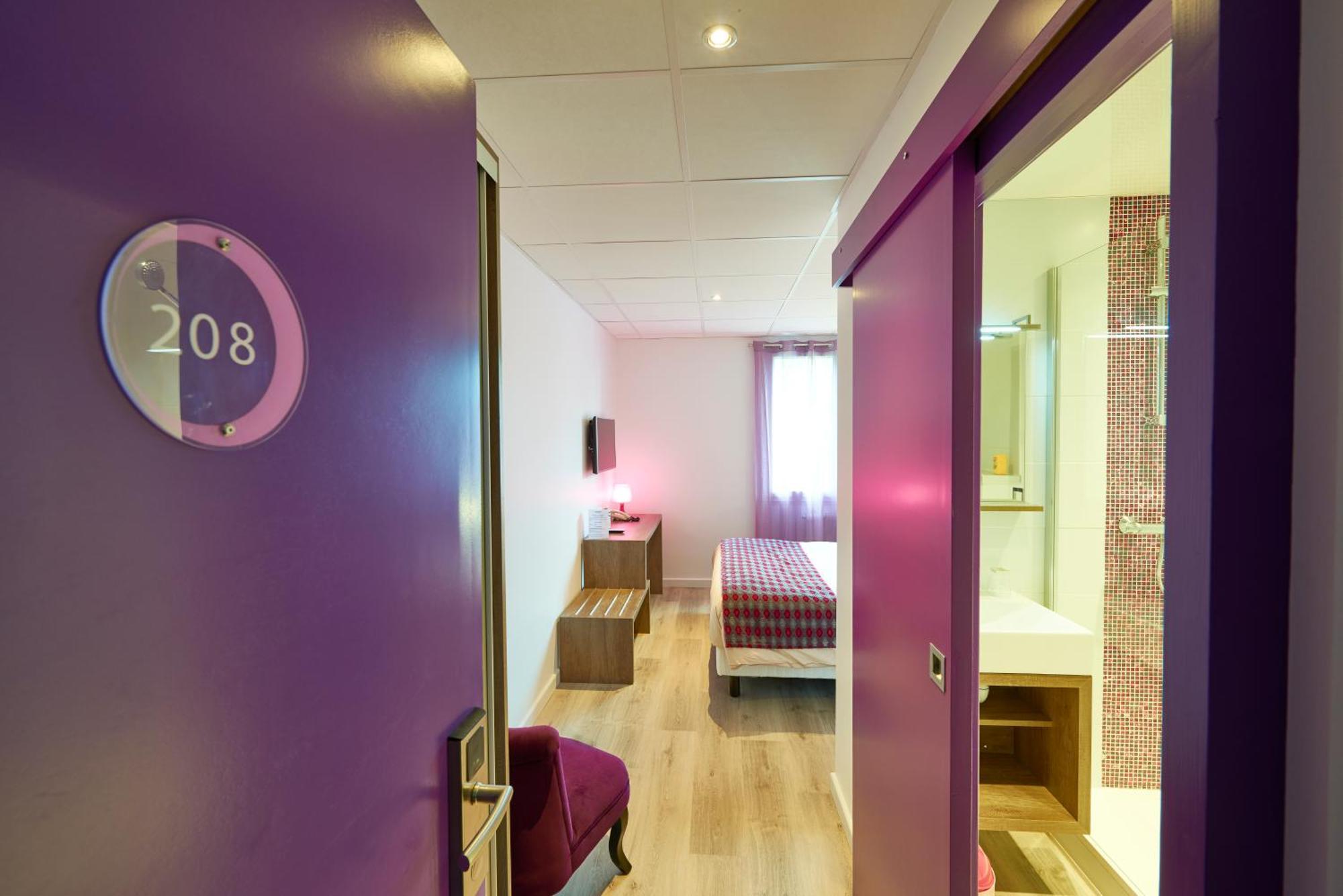 Cozy Hotel Logis Morlaix Plouigneau Oda fotoğraf